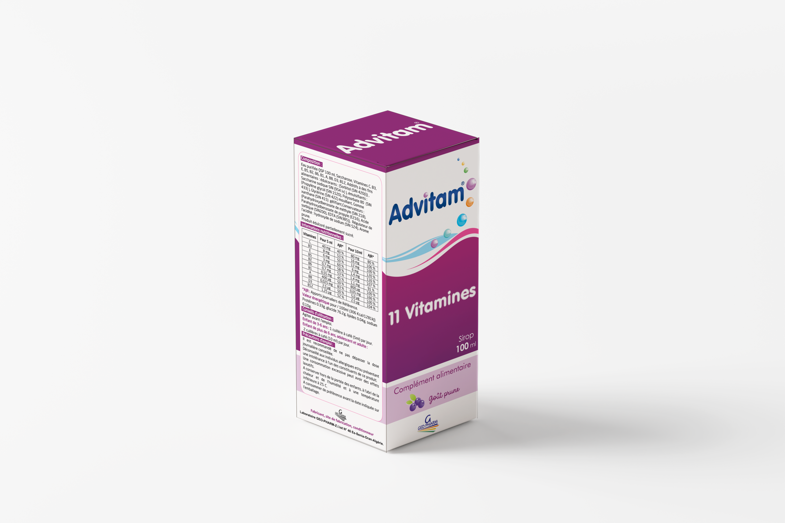 ADVITAM 11 VITAMINES
